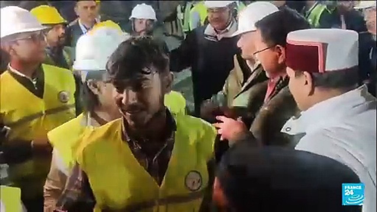 India jubilant as all trapped workers rescued from Himalayan tunnel
