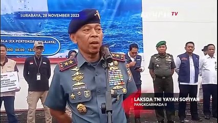 TNI AL Kirimkan Bantuan ke Palestina dengan KRI DR. Radjiman Wedyodiningrat-992