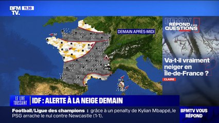Va-t-il vraiment neiger en Île-de-France ce jeudi? BFMTV répond à vos questions