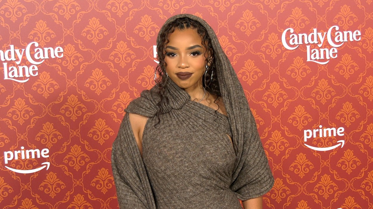 Chloe Bailey "Candy Cane Lane" World Premiere Red Carpet Arrivals