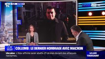Images des obsèques de Gérard Collomb sur BFMTV.