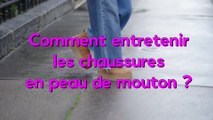 VOICI : Mode : comment entretenir les chaussures en peau de mouton?