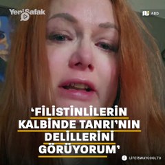 ABD'li kadından Filistin yorumu: 'Tanrı'nın seçilmiş halkı'