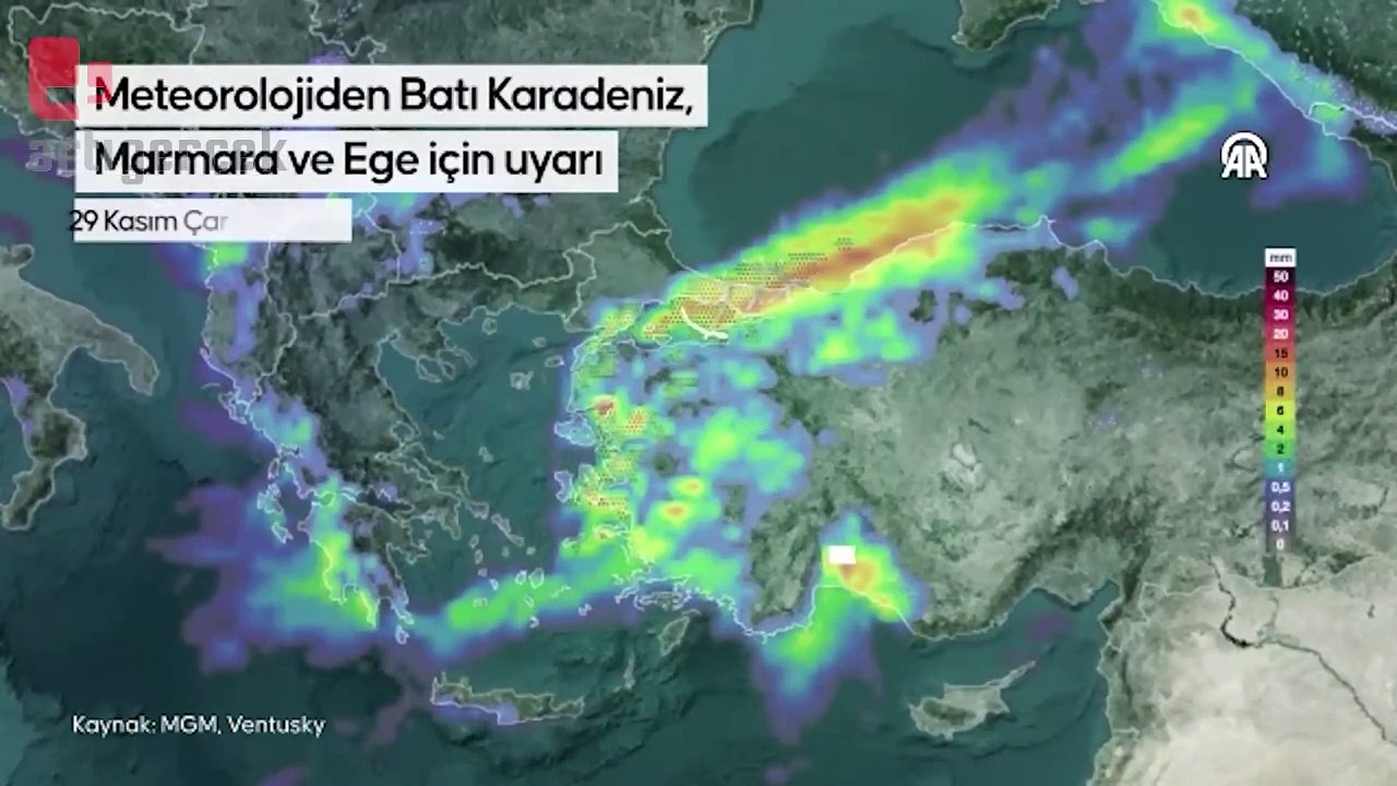 Meteorolojiden Batı Karadeniz, Marmara ve Ege için uyarı