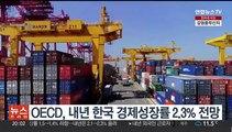 OECD, 내년 한국 경제성장률 2.3% 전망