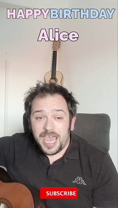 Happy Birthday, Alice! Geburtstagsgrüße an Alice