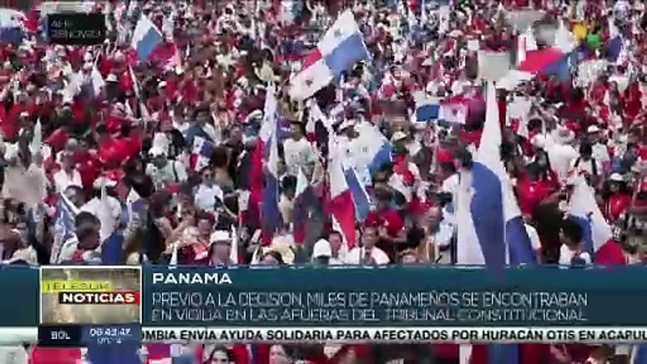 Panameños celebran inconstitucionalidad de contrato con minera canadiense