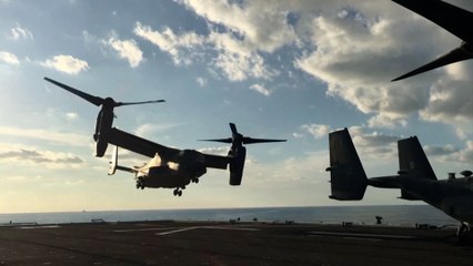 Japon : un aéronef militaire américain s’écrase en mer, au moins un mort