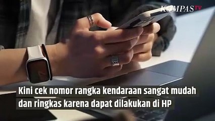 Begini Cara Cek Nomor Rangka Kendaraan Lewat Online Pakai HP| SINAU