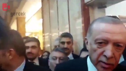Erdoğan’dan gazeteciye ’50+1′ tepkisi: Allah Allah lafa bak