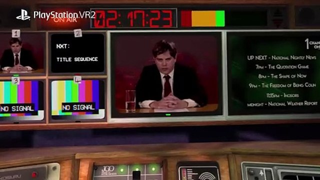 Not For Broadcast VR PlayStation VR2 Official Release Date Announcement Trailer