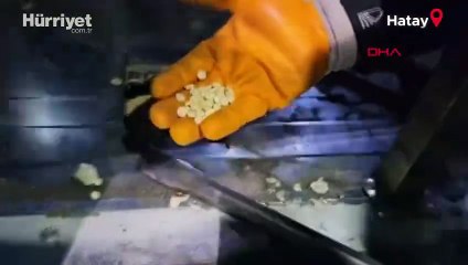 Ticaret Bakanlığı ve MİT operasyonuyla Hatay'da 1,2 ton uyuşturucu hap ele geçirildi