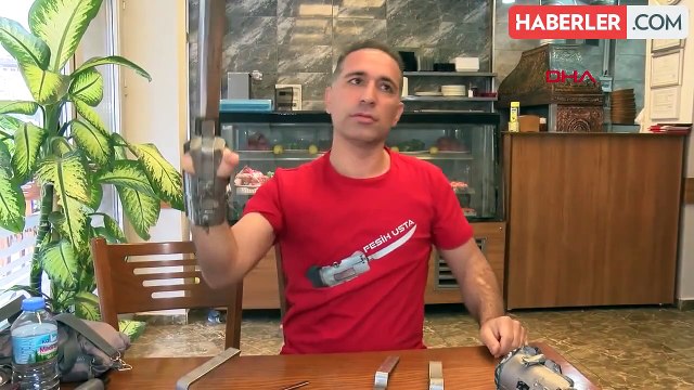 Engelli Kebap Ustası Kendi Tasarımıyla Hayata Tutunuyor