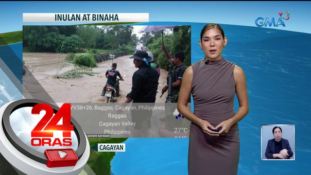 Baha, landslide at hail storm naranasan sa ilang bahagi ng bansa dulot ng masamang panahon - Weather update today (November 29, 2023) | 24 Oras