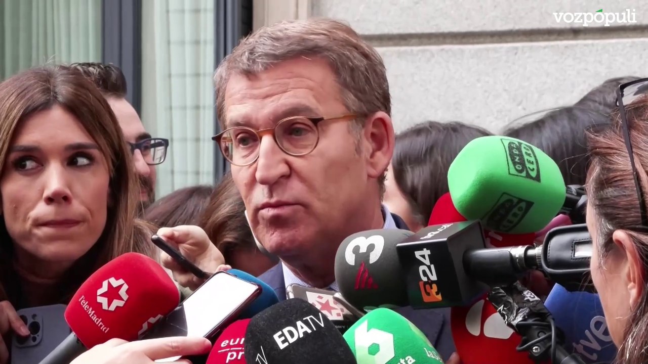 Feijóo descarta apoyar una moción de censura con Junts al presidente del Gobierno