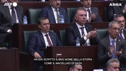 Erdogan, "a Gaza un genocidio, Netanyahu e' un macellaio"