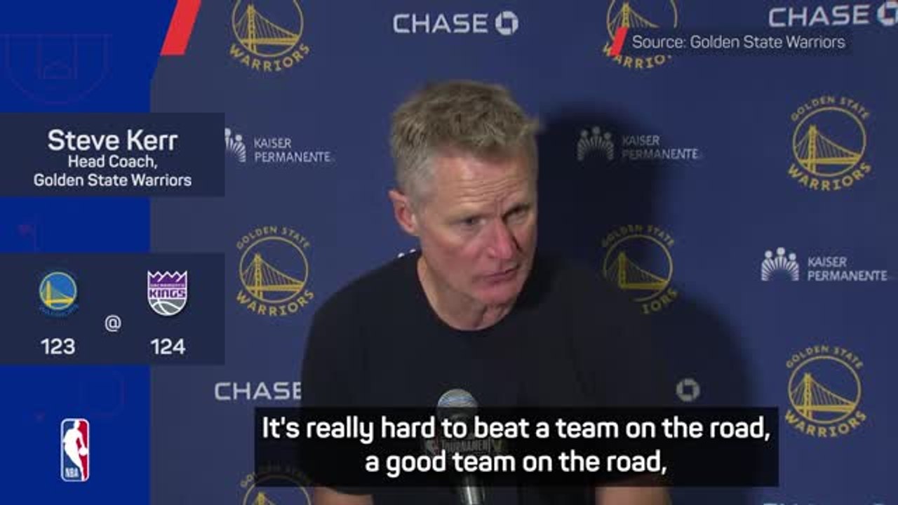 ‘Warriors ran out of gas’ - Curry and Kerr lame...