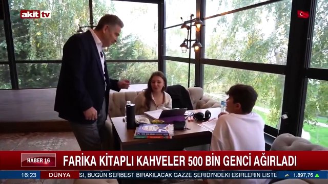 Farika Kitaplı Kahveler 500 bin genci ağırladı