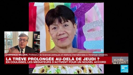 Israël / Hamas : "prolonger le plus possible cette trêve"
