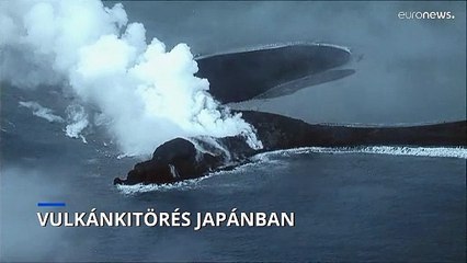 Kitört egy vulkán Tokiótól 150 kilométerre