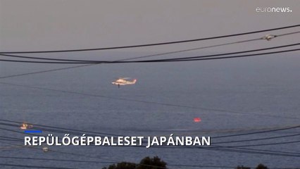 Tengerbe zuhant egy amerikai katonai gép Japánban
