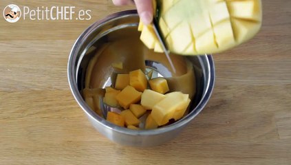 Mousse de mango cremoso