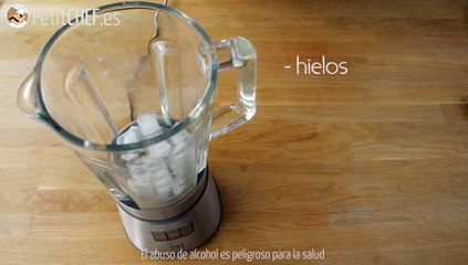 Cóctel frozen daiquiri