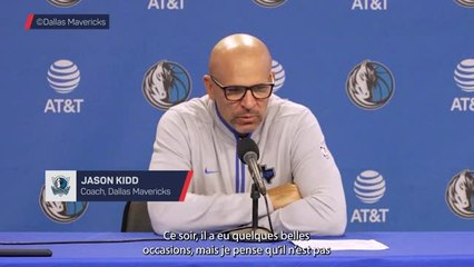 Mavericks - Kidd : "Luka est juste un triple-double sur pattes"