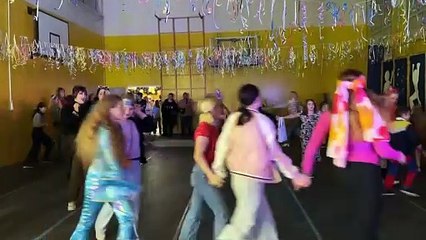 Lata 70 - Dyskoteka w SP nr 5 Integracyjnej we Włocławku