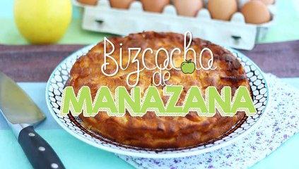 Bizcocho de manzana fácil y sencillo