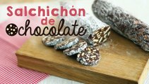 Salchichón de chocolate, charcutería dulce