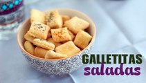 Galletitas saladas caseras especiadas