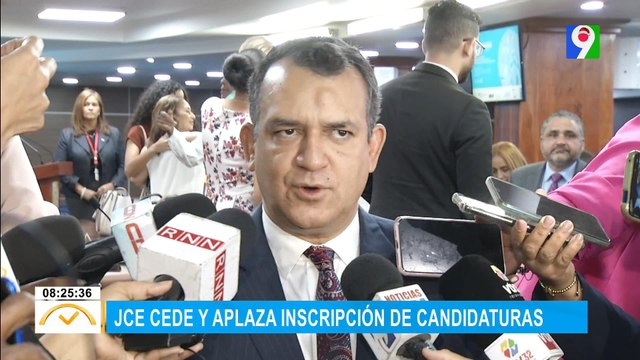 JCE cede y aplaza inscripción de candidaturas| El Despertador SIN