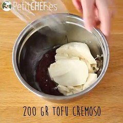 Brownie vegano, sin huevo, sin lactosa