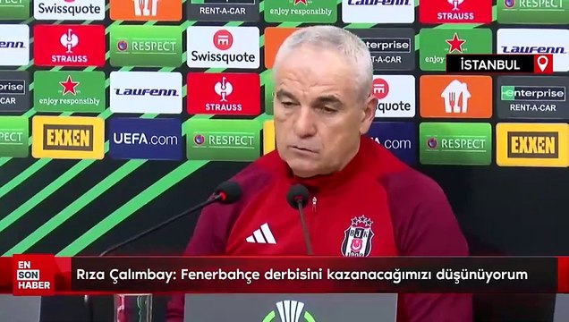 Rıza Çalımbay: Fenerbahçe derbisini kazanacağımızı düşünüyorum