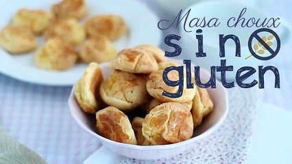 Masa choux sin gluten, para profiteroles