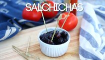 Salchichas caramelizadas con soja y miel