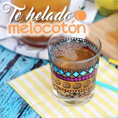 Té helado de melocotón, iced tea