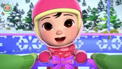 Cece's Ice Skating Song _ CoComelon Nursery Rhymes & Kids Songs