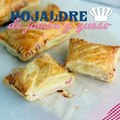 Empanadas hojaldre de jamón y queso