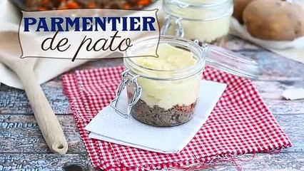 Parmentier de pato confitado