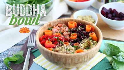Buddha bowl de salmón