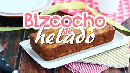 Bizcocho de helado, receta fácil anti desperdicio