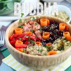 Buddha bowl de salmón