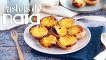 Pasteis de nata, receta portuguesa (versión con almíbar)