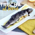 Trucha al horno con tomillo y limón