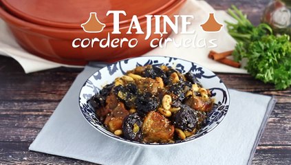 Tajine de cordero y ciruelas pasas