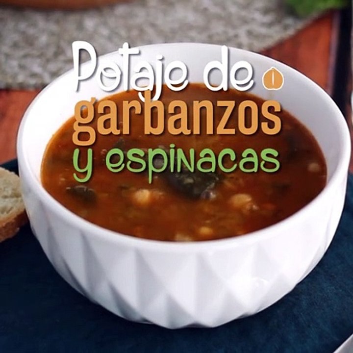 Potaje de garbanzos y espinacas (potaje de vigilia)