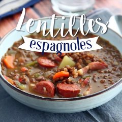 Lentejas caseras con chorizo