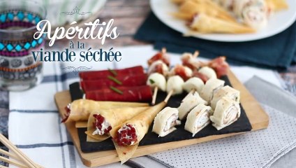 Cuarteto de aperitivos con embutido